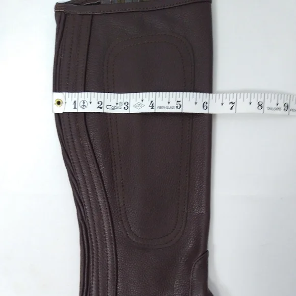 NWT A&H Apparel Genuine Leather Half Chaps XS - Picture 4 of 6